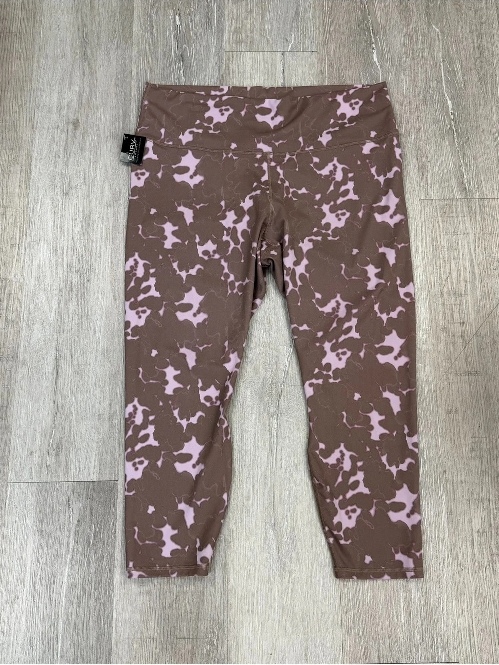 Fabletics Tie Dye Define PowerHold High-Waisted 7/8 Leggings - Size 2X